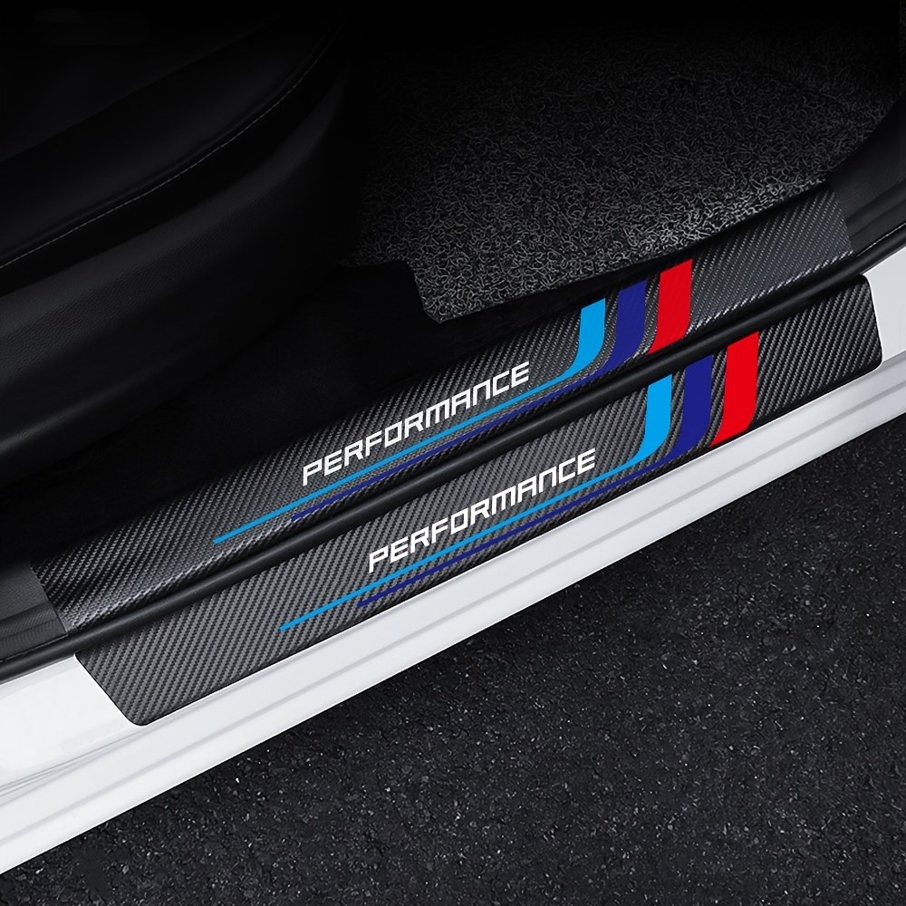 Car Accessories Nz - 탄소 섬유 씰 플레이트 스티커 가드