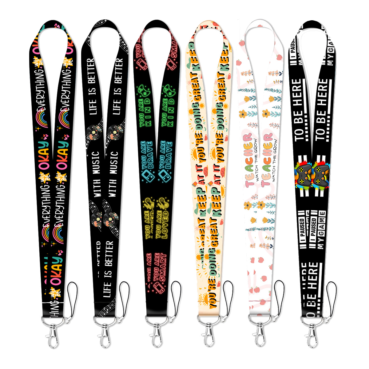 Car Accessories Quotation - 인생은 더 좋다 로프 스트랩 키체인