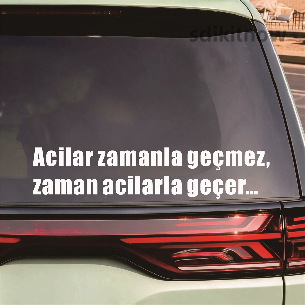 Car Accessories Quotation - 자동차 스티커 벽 문 데칼 터키어