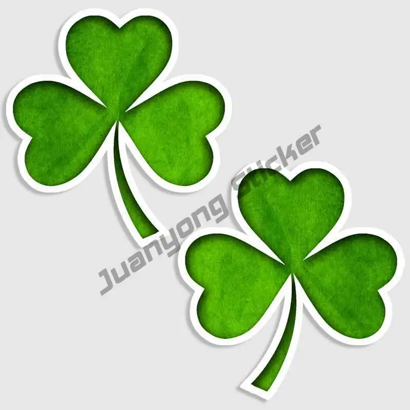 Car Accessories Ireland - 아일랜드 샴록 클로버 데칼 아일랜드 자동차