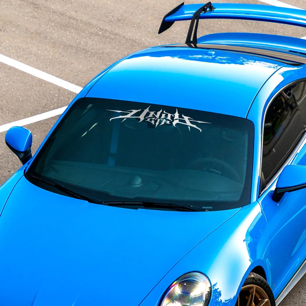 Car Accessories Banner - 자동차 앞 유리창 배너 스티커, 뒷유리
