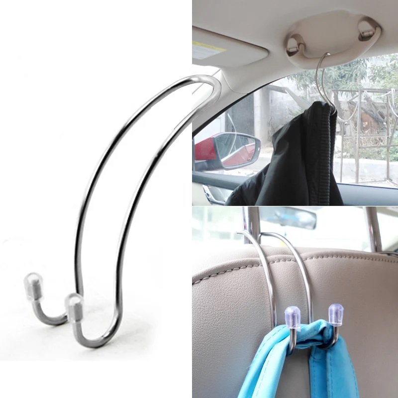 Car Accessories Hanging - 2개/세트 금속 자동차 시트 걸이 자동차
