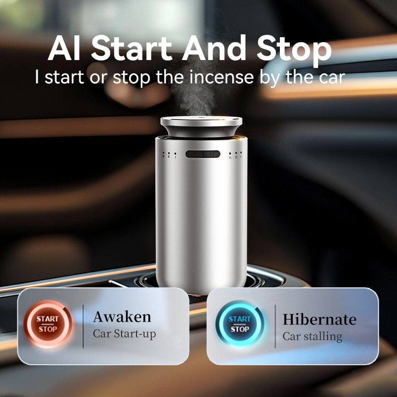 Car Fragrance Diffuser - 휴대용 차량용 에센셜 오일 디퓨저, 차량용