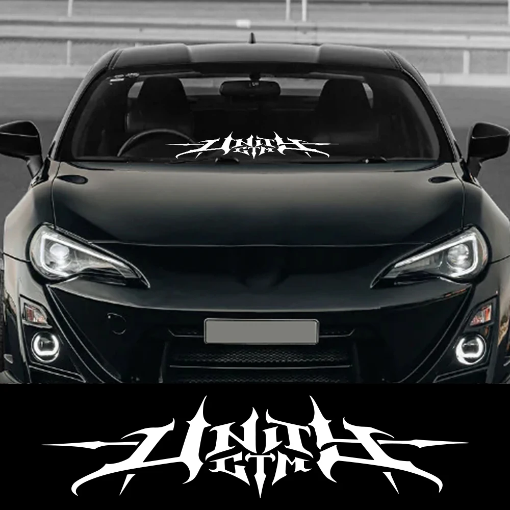 Car Accessories Banner - 자동차 앞 유리 배너 스티커, 뒷창