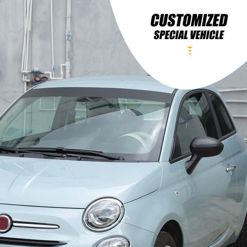 Car Accessories Banner - 피아트 500 2016-2025 액세서리용 PVC 자동차