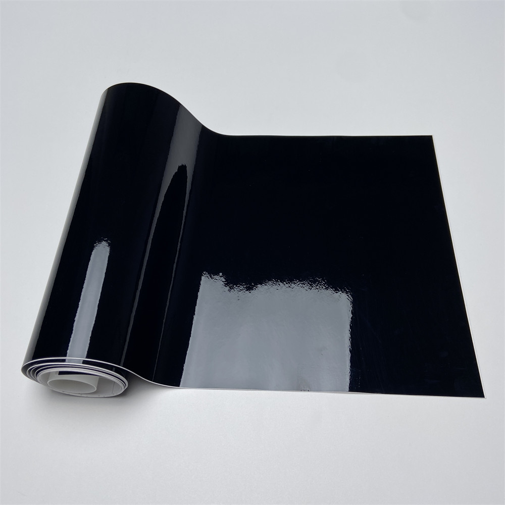 Car Accessories Banner - 자동차 앞유리 광택 블랙 선바이저 스티커