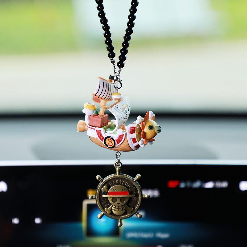 인기 애니메이션 원피스 자동차 펜던트 백미러 장식품 사 - Car Accessories Hanging From Mirror 리뷰 및 가격