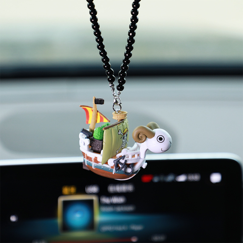원피스 자동차 장식품 메리고 카 액세서리 애니메이션 코 - Car Accessories Oman 리뷰 및 가격