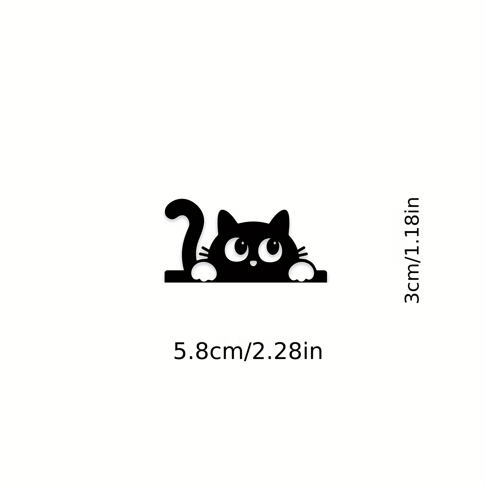 귀여운 고양이 자동차 백미러 스티커 사이드 윈도우 재미 - Car Accessories Xmas 리뷰 및 가격