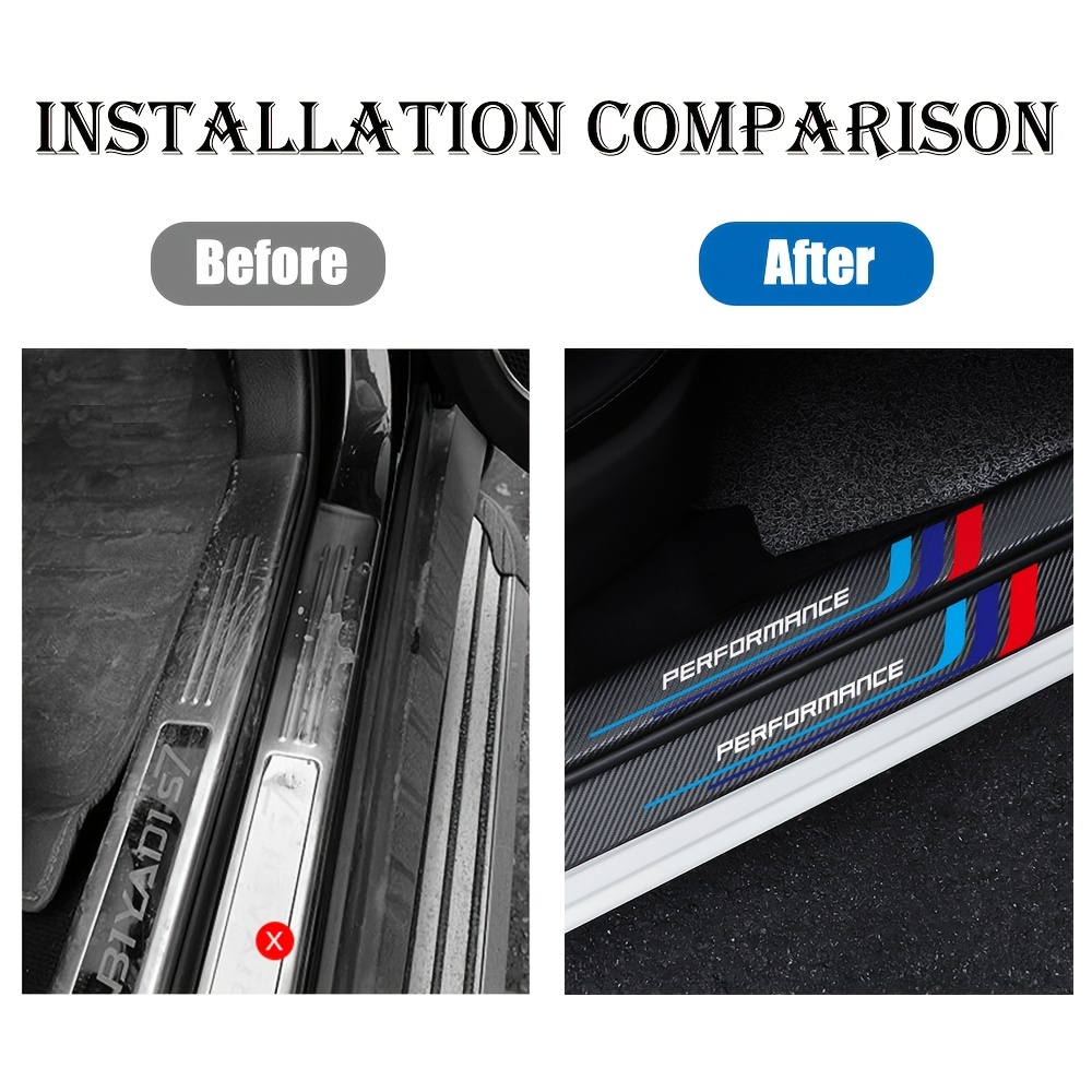 탄소 섬유 씰 플레이트 스티커 가드 데칼, BMW 퍼포 - Car Accessories Nz 리뷰 및 가격