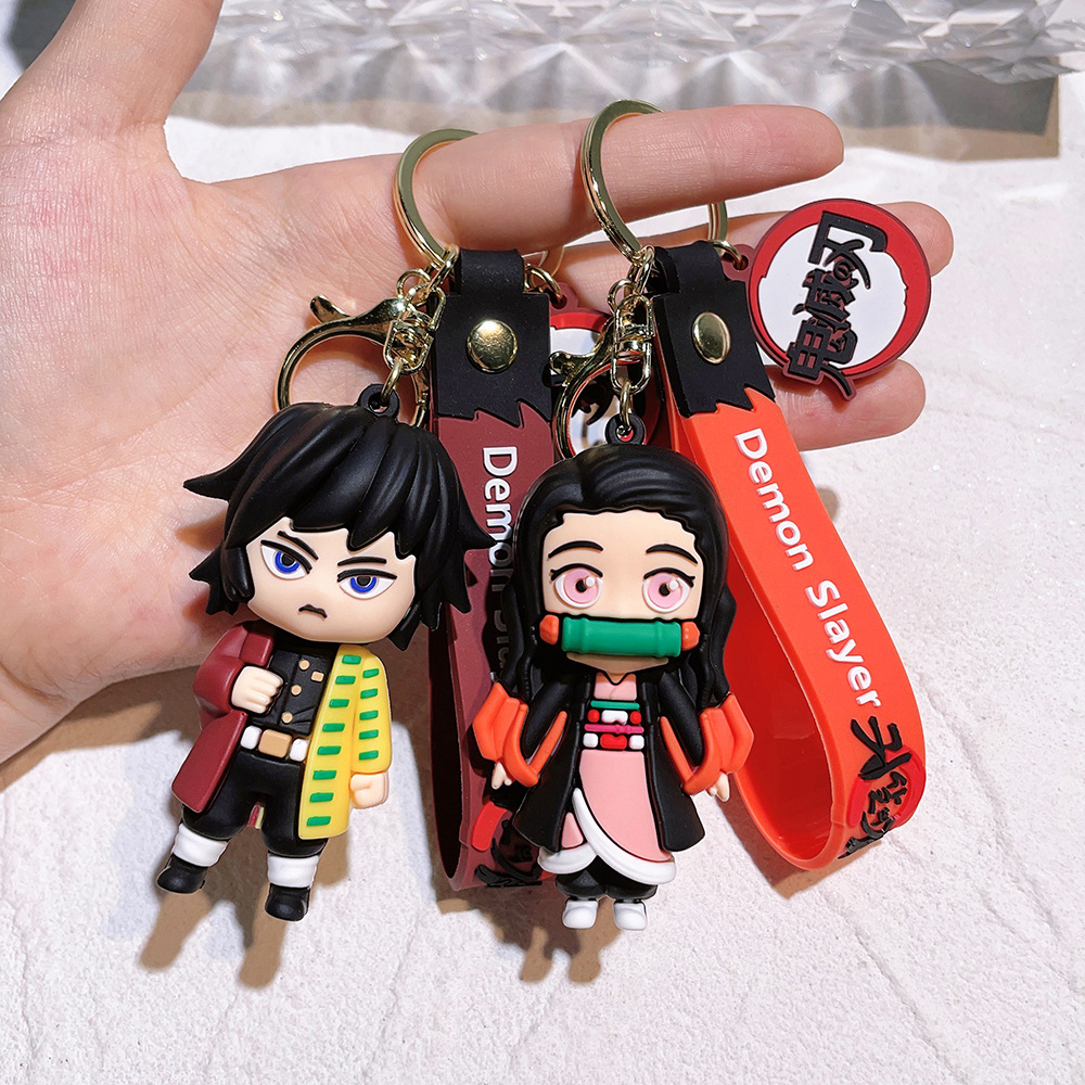 할로윈 악마 사냥꾼 애니메이션 캐릭터 키체인, 독창적인 - Car Accessories Xmas 리뷰 및 가격