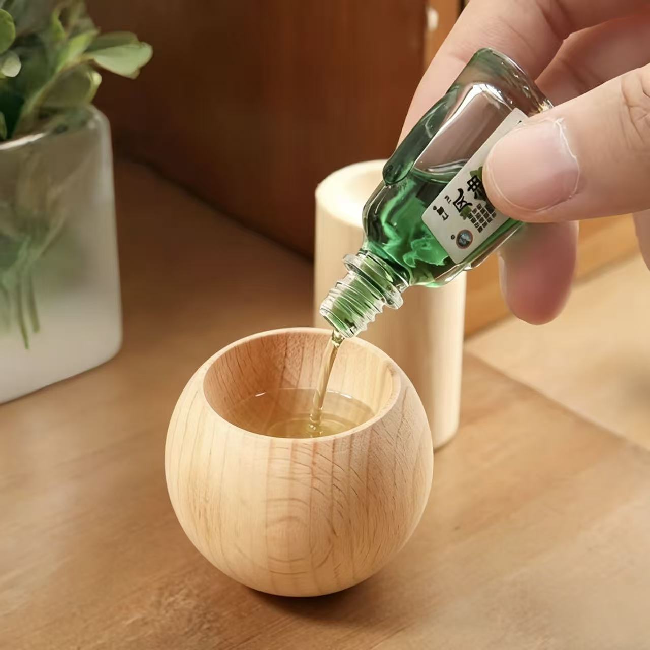 휴대용 나무 에센셜 오일 디퓨저, 천연 아로마 디퓨저, - Car Fragrance Diffuser 리뷰 및 가격