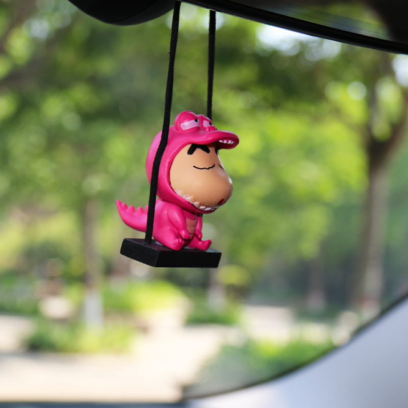 귀여운 신짱 자동차 펜던트, 귀여운 백미러 아로마 장식 - Car Accessories Hanging From Mirror 리뷰 및 가격