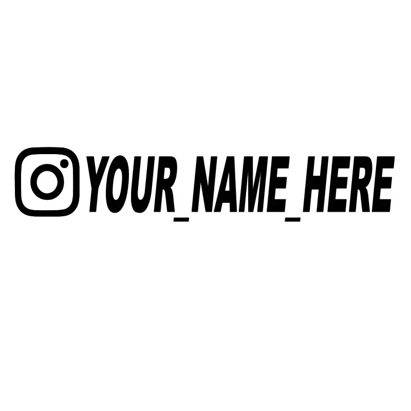 사용자 이름 Instagram을 위한 맞춤형 개인화된  - Car Accessories Nz 리뷰 및 가격