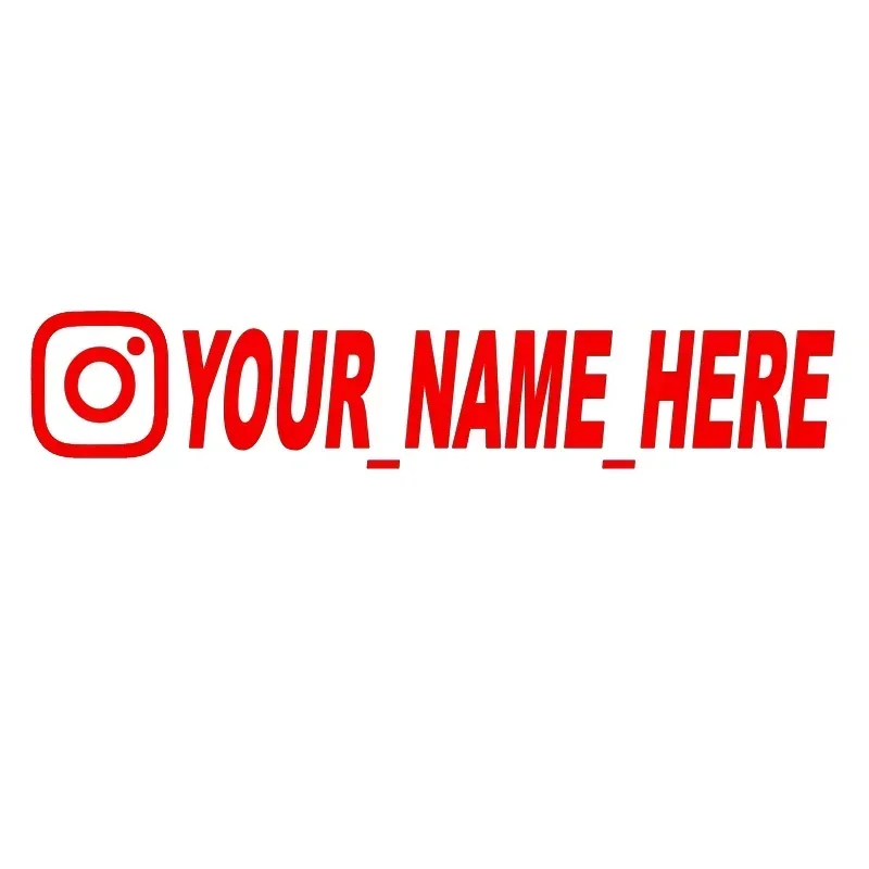 사용자 이름 Instagram을 위한 맞춤형 개인화된  - Car Accessories Nz 리뷰 및 가격