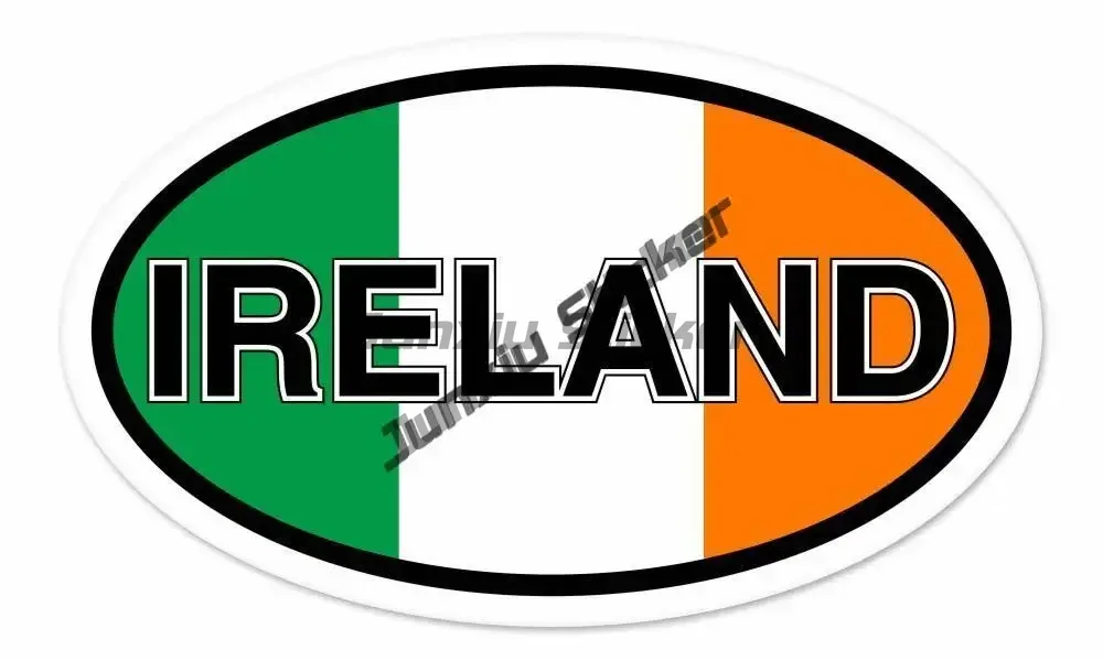 아일랜드 국기 날개 크리에이티브 오토바이 자동차 스티커 - Car Accessories Ireland 리뷰 및 가격