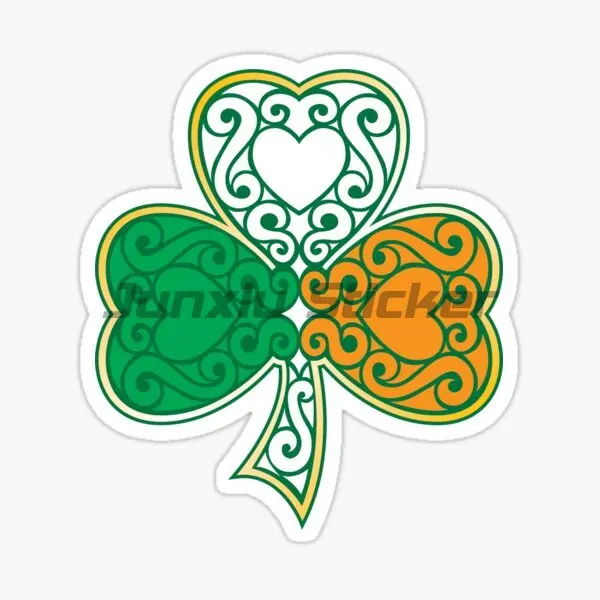 크리 에이 티브 아일랜드 아일랜드 국기지도 네 잎 클로 - Car Accessories Ireland 리뷰 및 가격