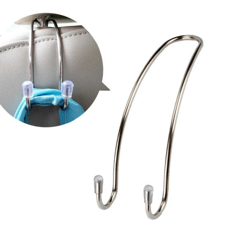 2개/세트 금속 자동차 시트 걸이 자동차 코트/가방/쇼 - Car Accessories Hanging 리뷰 및 가격