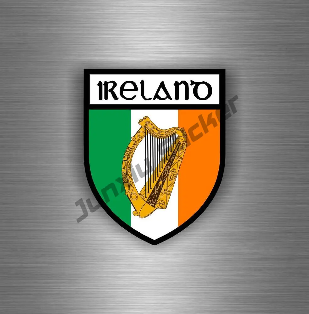 아일랜드 문장 스티커 자체 접착 비닐 아일랜드 국기 I - Car Accessories Ireland 리뷰 및 가격