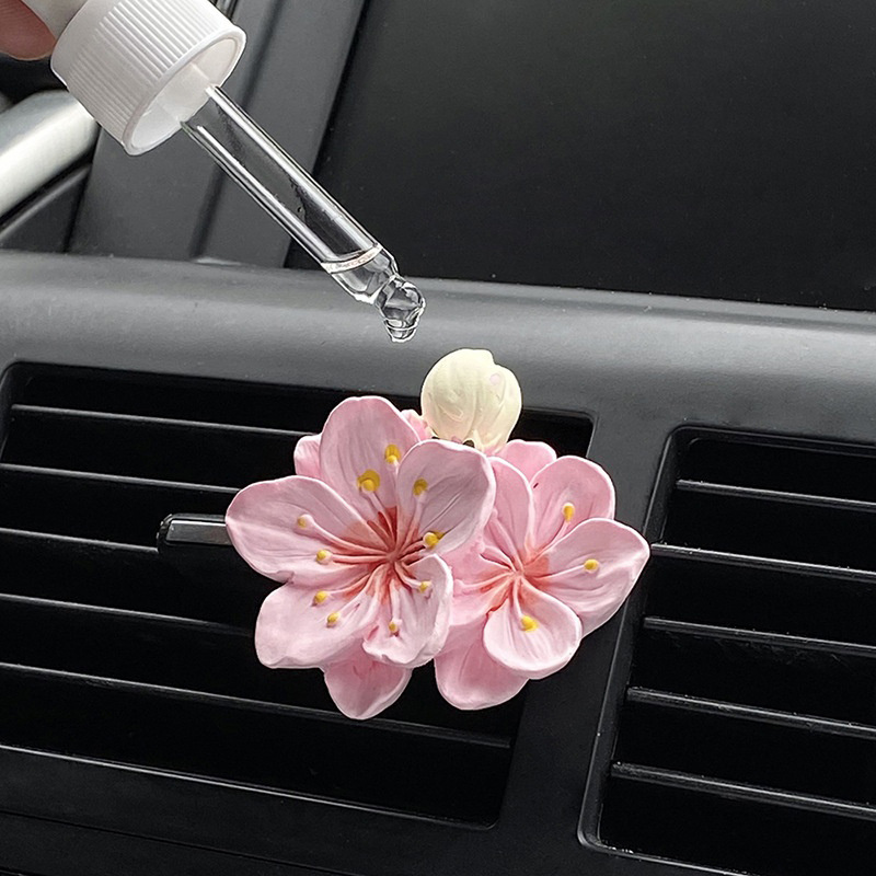 1pc 자동차 패션 작은 절묘한 향수 클립 꽃 모양 공 - Car Fragrance Diffuser 리뷰 및 가격