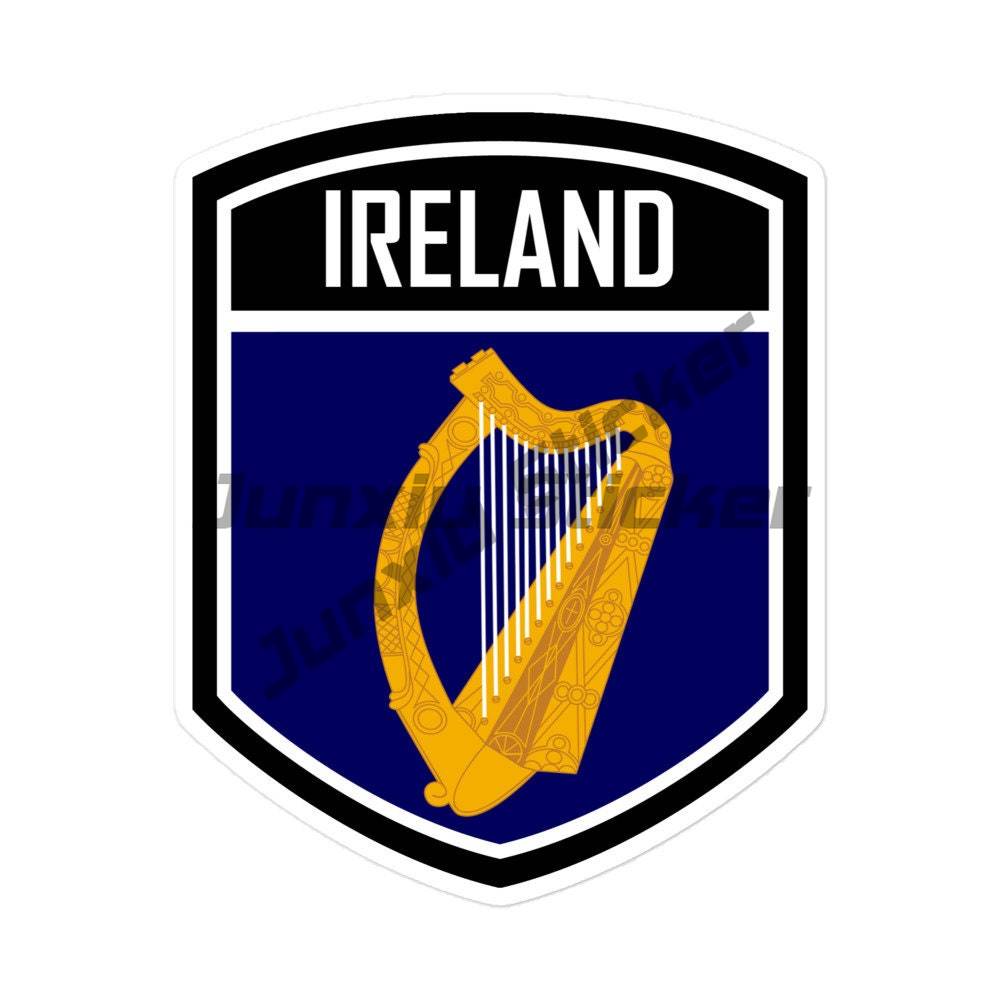 아일랜드 국장 하프 스티커 아일랜드 토끼풀 기호 야외  - Car Accessories Ireland 리뷰 및 가격