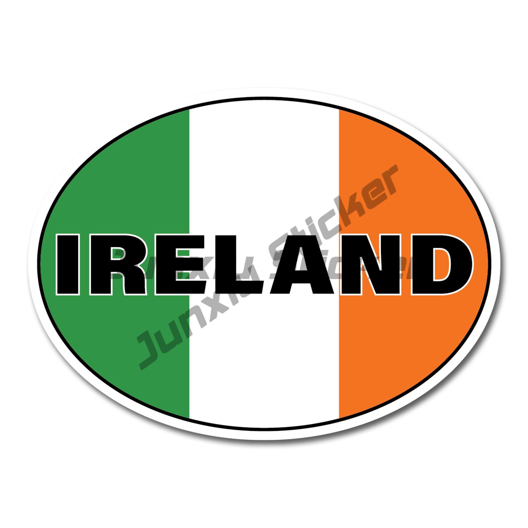 아일랜드 국장 하프 스티커 아일랜드 토끼풀 기호 야외  - Car Accessories Ireland 리뷰 및 가격