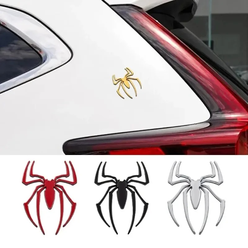 3D 신형 자동차 스티커 메탈 실버/골드 거미 모양 크 - Car Accessories Nz 리뷰 및 가격