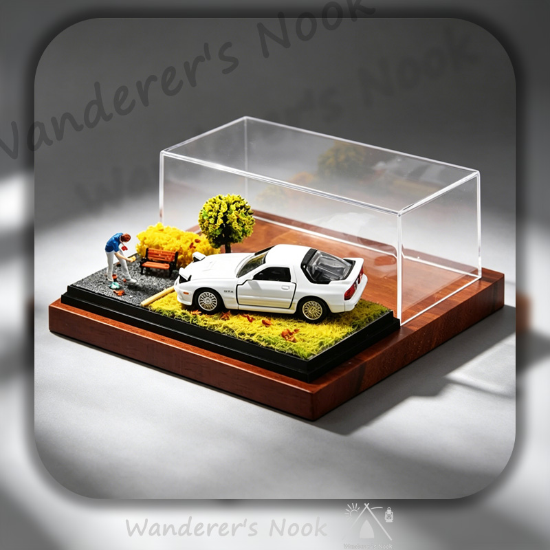 새로운 1:64 자동차 모델 장면 디스플레이 박스 트렌 - Car Accessories Oman 리뷰 및 가격