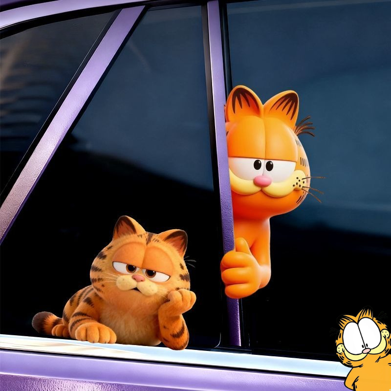 가필드 애니메이션 만화 귀엽고 재미있는 비밀스러운 시청 - Car Accessories Cute 리뷰 및 가격