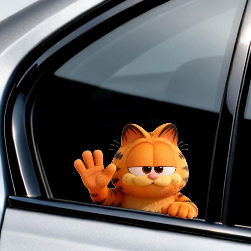 가필드 애니메이션 만화 귀엽고 재미있는 비밀스러운 시청 - Car Accessories Cute 리뷰 및 가격