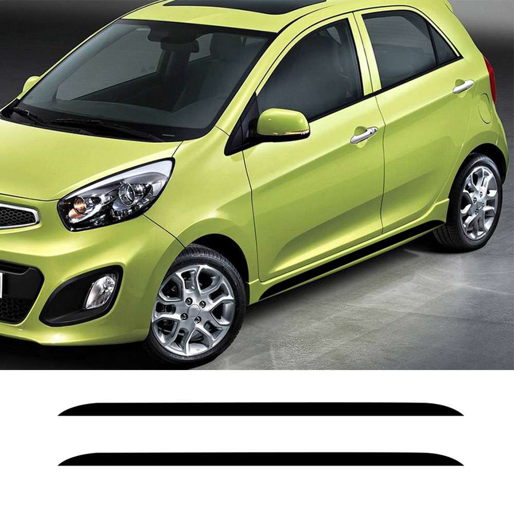 기아 피칸토 GT용 자동차 사이드 도어 스커트 스트라이 - Car Accessories Nz 리뷰 및 가격