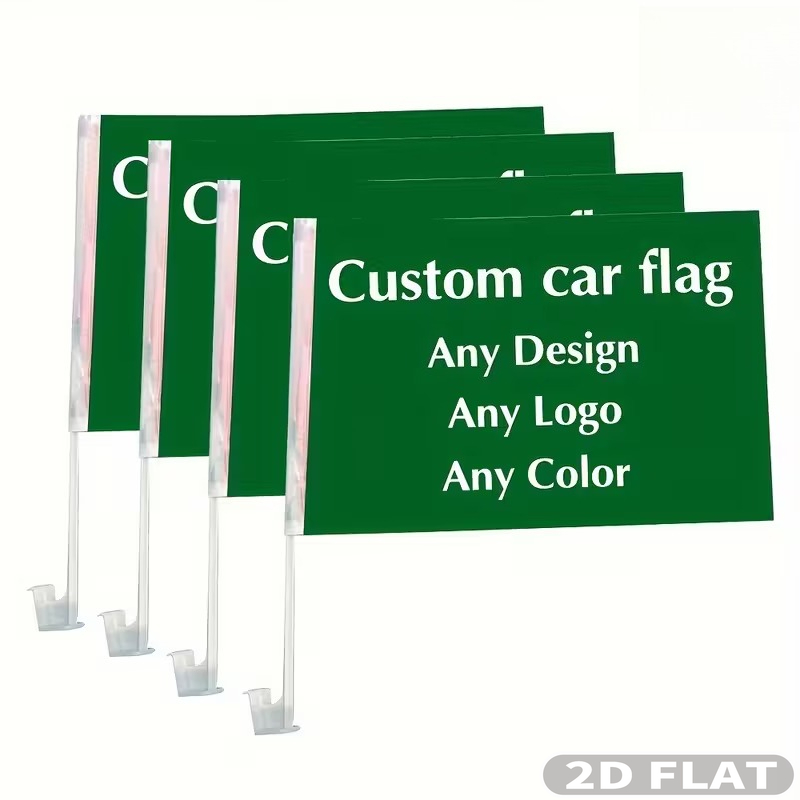 1개/4개/8개 맞춤형 2D 평면 자동차 깃발, 나만의 - Car Accessories Banner 리뷰 및 가격