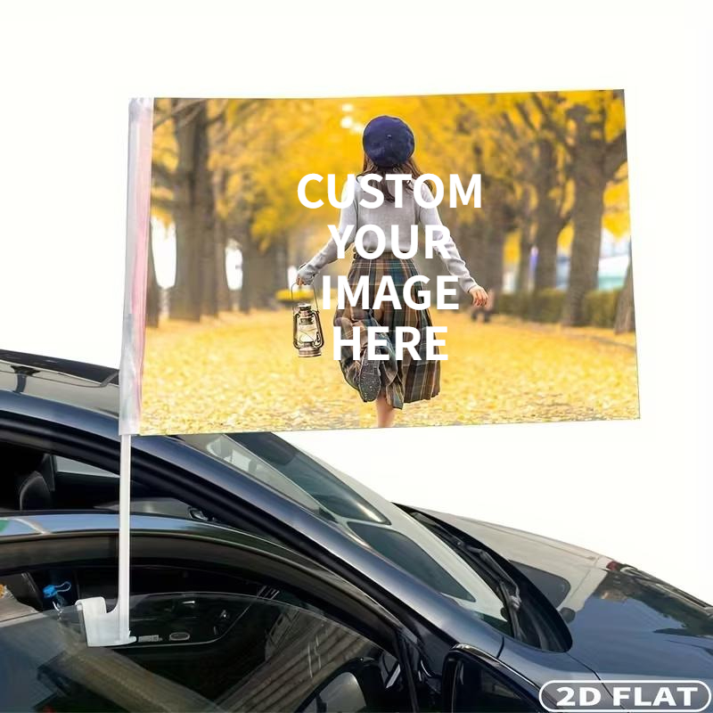 1개/4개/8개 맞춤형 2D 평면 자동차 깃발, 나만의 - Car Accessories Banner 리뷰 및 가격