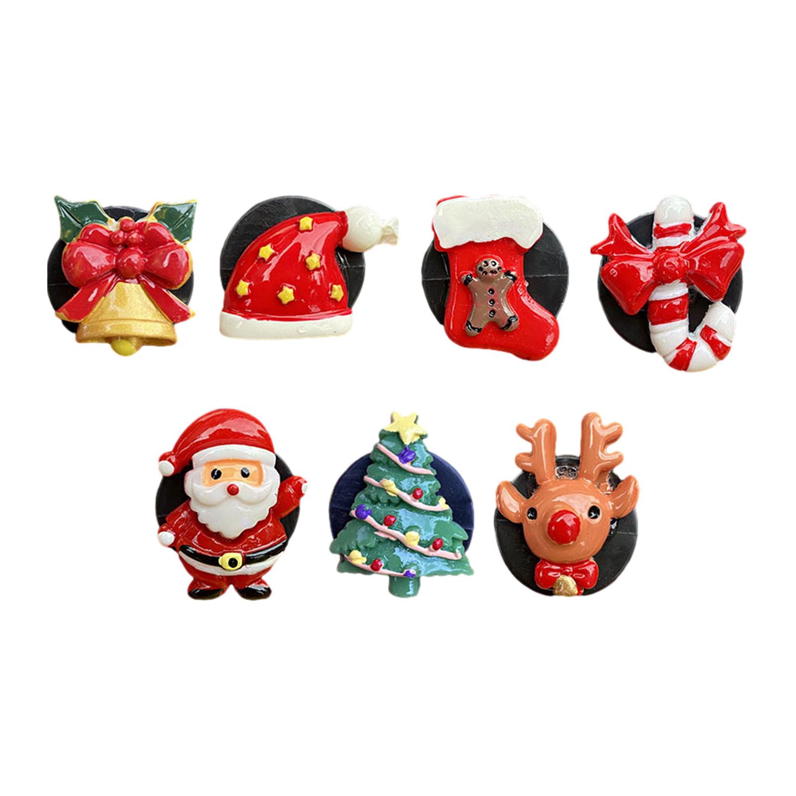 자동차 실내 크리스마스 장식용 차량 방향제 클립 레진  - Car Accessories Xmas 리뷰 및 가격